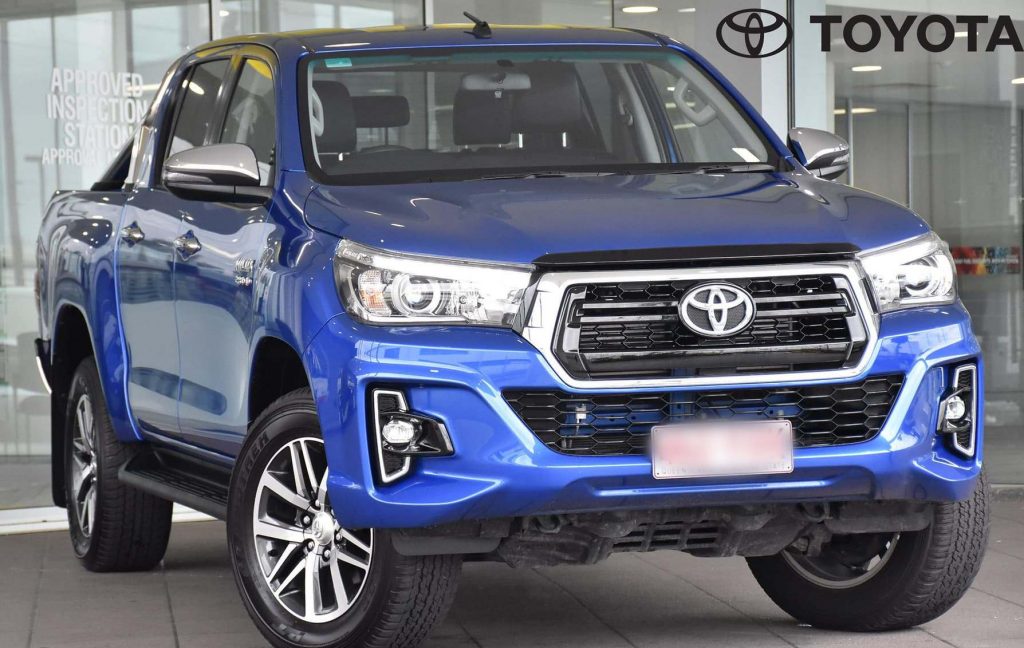 2019 Toyota Hilux Blue Auto 4WD | Commercial Trucks For Sale ...