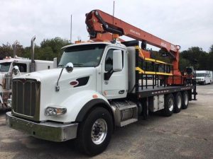 2020 Peterbilt 567 Tri Axle Crane Truck