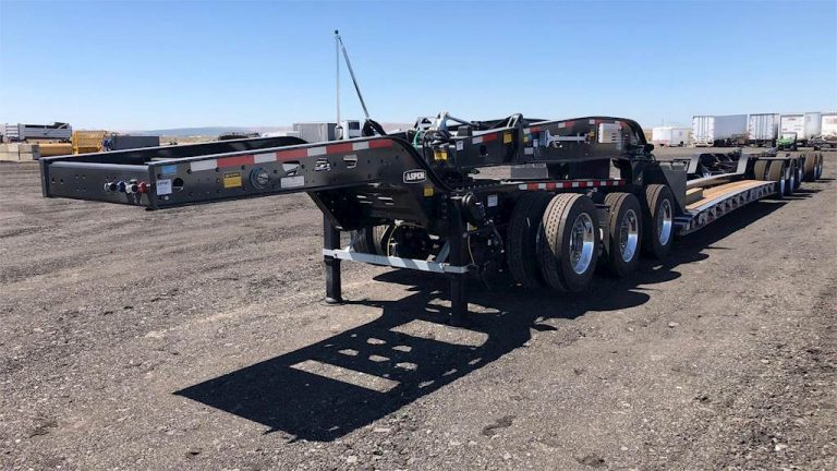 2019 Aspen 75 Ton Lowboy Trailer