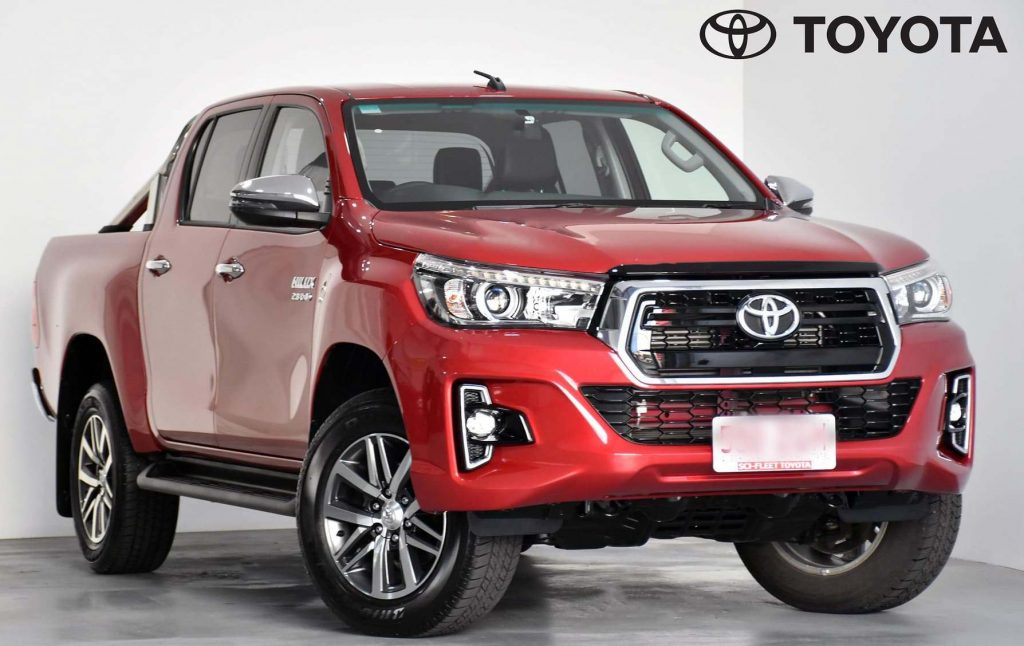 2018 Toyota Hilux Red Manual 4WD