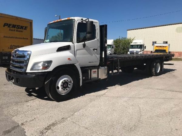 2017 HINO 338 Flatbed Truck