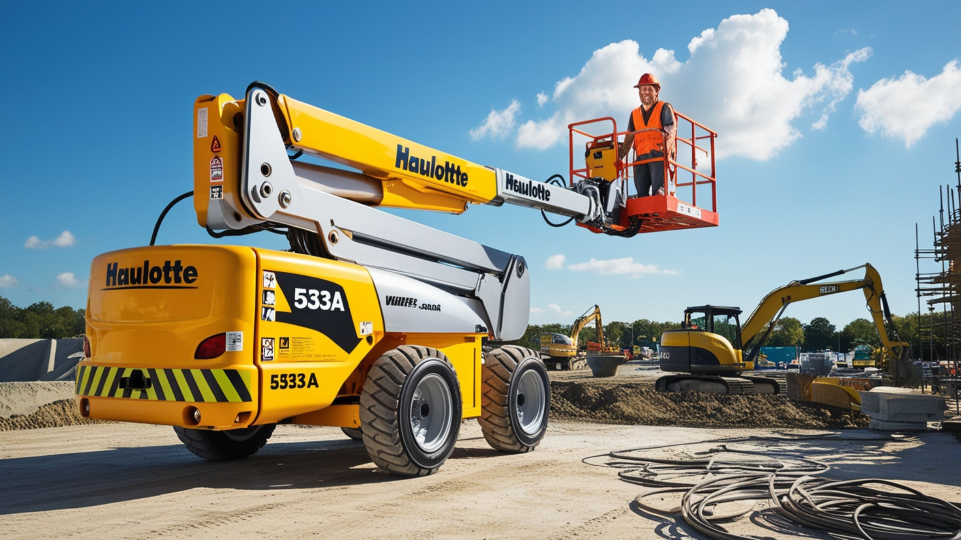 Read more about the article Haulotte 5533A Articulated Boom Lift